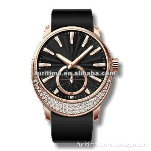 luxury stone women watch , special design watch